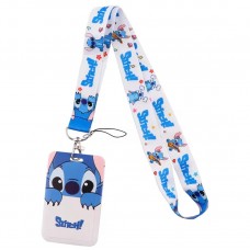 Lanyard Lilo & Stitch - Cinta Colgante + Portacredencial